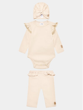 Jamiks Jamiks Body dziecięce Harper JWF144 Beżowy Regular Fit