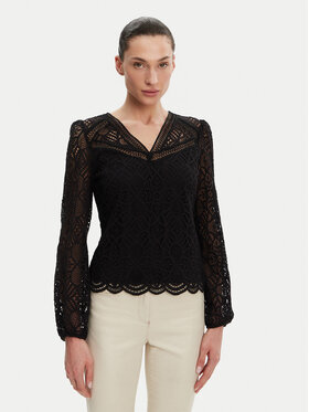 Morgan Morgan Bluse 241-TOULI Schwarz Regular Fit