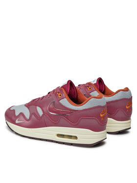 Nike Tenisice Air Max 1 Patta Waves DO9549 001 Tamnocrvena