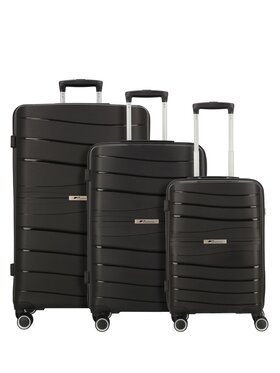 cocoono cocoono Komplet walizek 315312 Czarny