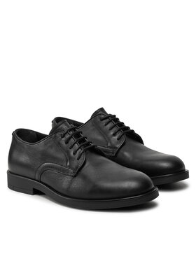 Calvin Klein Nizki čevlji Derby Lth HM0HM01567 Črna