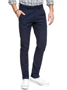Lee Lee Chinosy CHINO Niebieski Slim Fit