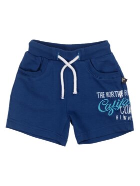 Kanz Kanz Szorty materiałowe 1434456-3690 Niebieski Basic Fit