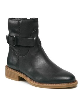 Clarks Clarks Боти Cologne Strap 261747714 Черен