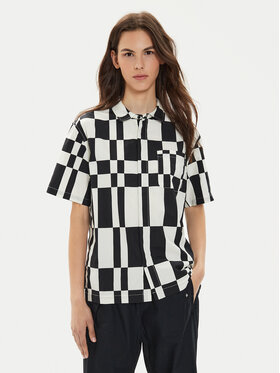 Converse Converse Cămașă W Festival Aop Shirt 10026817-A01 Negru Regular Fit