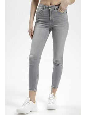 Cross Jeans Cross Jeans Jeansy P 429-157 Szary Super Skinny Fit