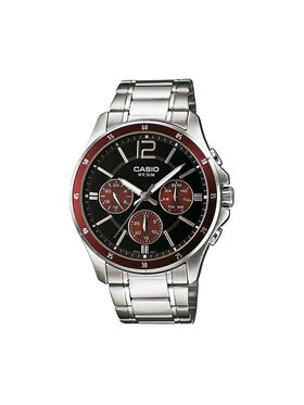 Casio Casio Hodinky MTP-1374PD-5AVEF Stříbrná