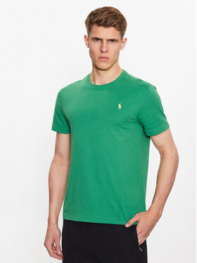 Polo Ralph Lauren Polo Ralph Lauren T-Shirt 710671438304 Zielony Slim Fit