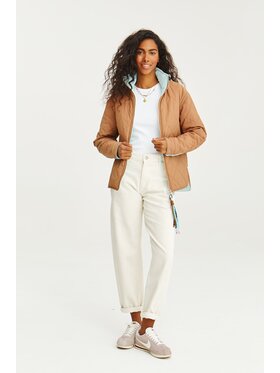 NAOKO NAOKO Prechodná bunda Poppy Mintwood Hnedá Regular Fit