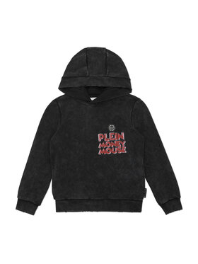 PHILIPP PLEIN PHILIPP PLEIN Bluza 28233 Czarny Regular Fit