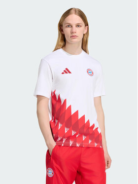 adidas adidas Koszulka techniczna 169211 Biały Regular Fit