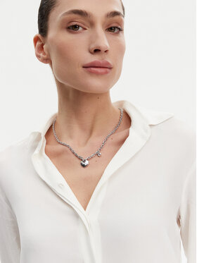Guess Guess Colier JUBN05 216JW Argintiu