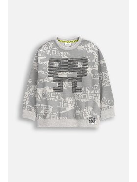 Coccodrillo Coccodrillo T-Shirt WC5143101GBK-019 Szary Regular Fit