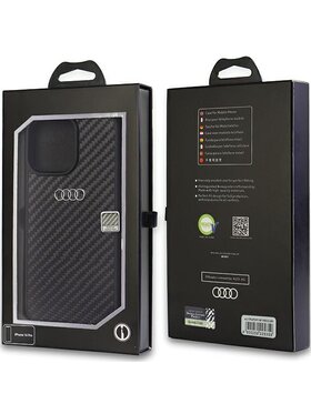 Audi Audi Etui na telefon iPhone 14 Pro Czarny
