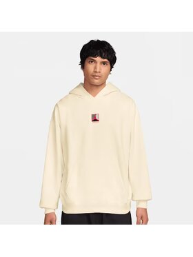 Nike Nike Bluza Brooklyn Fleece Graphic Pullover Beżowy Regular Fit