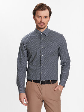 Boss Boss Košeľa 50478620 Modrá Slim Fit