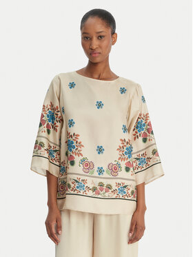 Weekend Max Mara Weekend Max Mara Majica Samba 2615111062 Écru Loose Fit