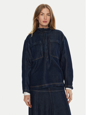 Munthe Munthe Блузка Tuxa 243100024314 Cиній Relaxed Fit