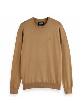 Scotch & Soda Scotch & Soda Sweter 26958 Brązowy Casual Fit