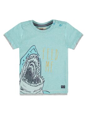 Kanz Kanz T-Shirt 1713471-3054 Niebieski Basic Fit