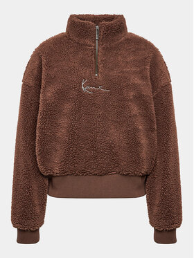 Karl Kani Karl Kani Mikina 6127203 Hnědá Regular Fit