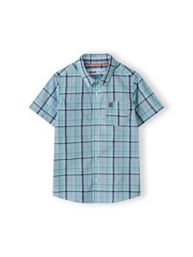 MINOTI MINOTI Koszula 17SHIRT 2 Błękitny Regular Fit