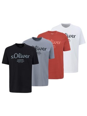 s.Oliver s.Oliver T-Shirt 28396 Kolorowy Comfort Fit