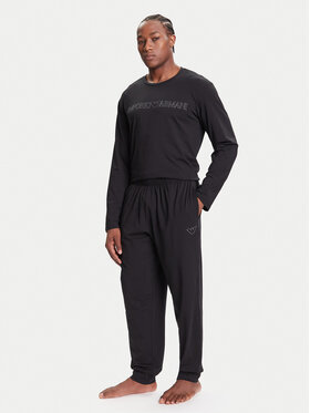 Emporio Armani Underwear Emporio Armani Underwear Pidžama EM000616 AF14978 UC001 Crna Regular Fit