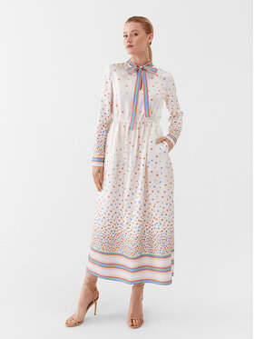 Red Valentino Red Valentino Sukienka codzienna 2R3VAGR0 Kolorowy Regular Fit