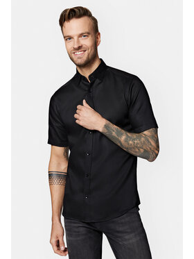 Lancerto Lancerto Koszula Jackie KO073123000048 Czarny Slim Fit