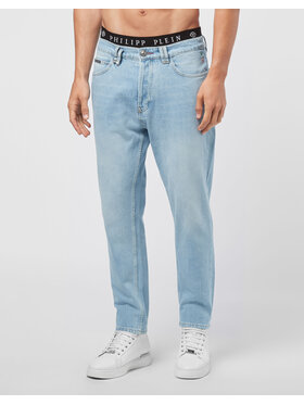 PHILIPP PLEIN PHILIPP PLEIN Džínsy 4723 Svetlo modrá Slim Fit