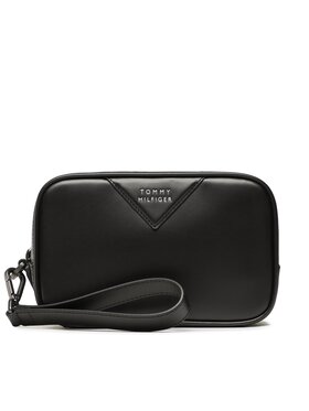 Tommy Hilfiger Tommy Hilfiger Torebka Th Modern Leather Washbag AM0AM10622 Czarny