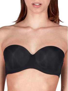 Skiny Skiny Biustonosz balkonetka 085675 Czarny