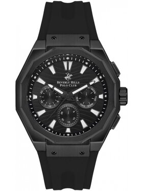 Beverly Hills Polo Club Beverly Hills Polo Club Zegarek BP3557X.651 Czarny