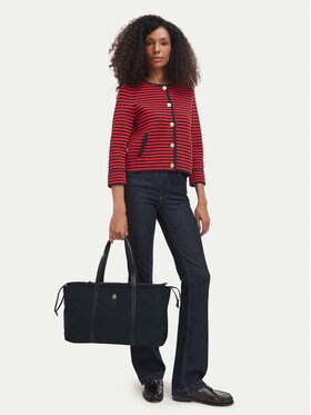 Tommy Hilfiger Tommy Hilfiger Τσάντα Th Soft Nylon Hobo AW0AW18994 Μαύρο