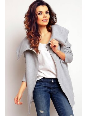 Infinite You Infinite You Mikina M088 Sivá Basic Fit