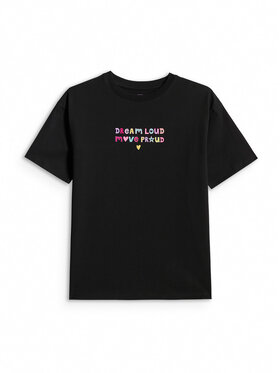 4F 4F T-Shirt ESSENTIAL 3 Czarny Loose Fit