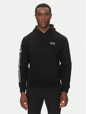 EA7 Emporio Armani EA7 Emporio Armani Mikina 7M000570 AF10377 MC001 Černá Regular Fit
