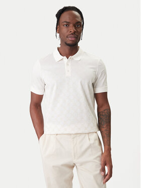 JOOP! JOOP! Polokošile Jesse 10100063 30100496 Écru Regular Fit