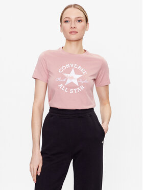 Converse Converse T-shirt Floral Chuck Taylor All Star 10025041-A03 Rosa Slim Fit