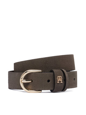 Tommy Hilfiger Tommy Hilfiger Pasek Essential Effortless 2.5 Suede AW0AW19793 Brązowy