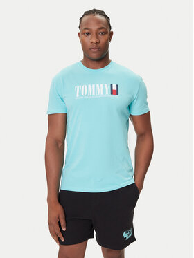 Tommy Jeans Tommy Jeans T-Shirt Dna Flag DM0DM21941 Zielony Regular Fit