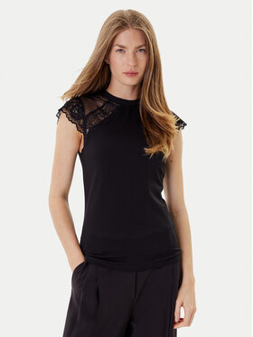Morgan Morgan Bluzka 252-DODO Czarny Slim Fit