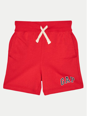 Gap Gap Pantaloni scurți sport 540847-03 Roșu Regular Fit