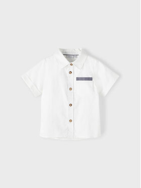 NAME IT NAME IT Košulja 13216662 Bijela Regular Fit
