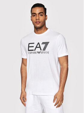 EA7 Emporio Armani EA7 Emporio Armani T-shirt 3LPT54 PJ02Z 1100 Bijela Regular Fit