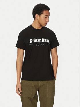 G-Star Raw G-Star Raw Tricou Symbols D25970-C336 Negru Regular Fit