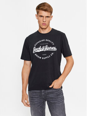 Jack&Jones Jack&Jones T-Shirt 12236150 Czarny Regular Fit