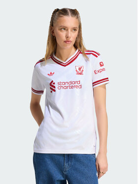 adidas adidas Koszulka techniczna 171844 Biały Regular Fit