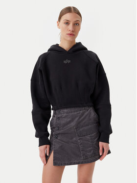 Alpha Industries Alpha Industries Mikina 148041 Černá Regular Fit